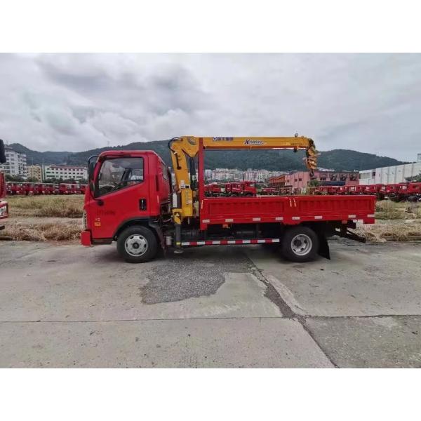 Grúa pequeña con brazo telescópico de 3 toneladas, 5 toneladas y 8 toneladas montada en vehículo al por mayor de fábrica en venta