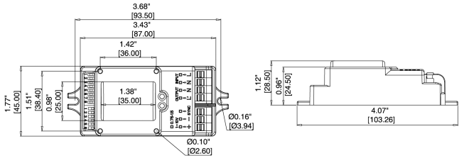 1-10V Dimmable Microwave Motion Sensor For Tri-proof Light, 6m Max Mounting Height