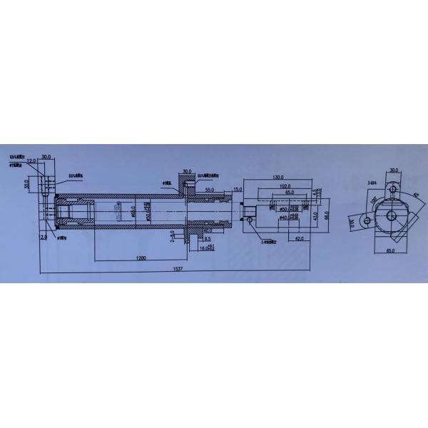 16Mpa Small Bore Long Stroke Customized Hydraulic Cylinders