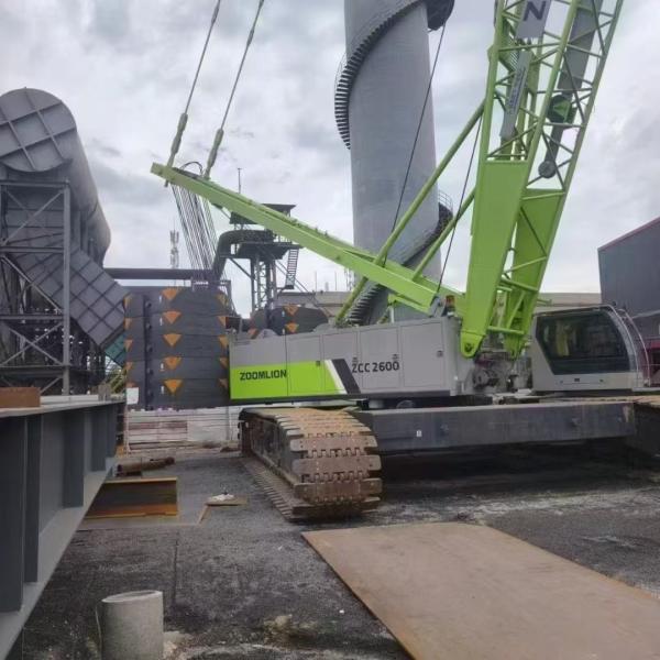 2600t Used Crawler Cranes Heavy Duty Crawler Crane 2020 Model Zoomlion ZCC2600