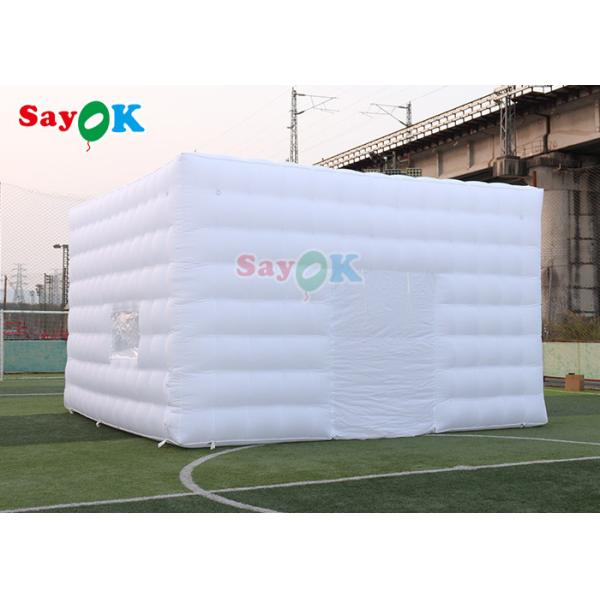LED Light Event Wedding Tents House Nightclub Inflatable Cube Tent