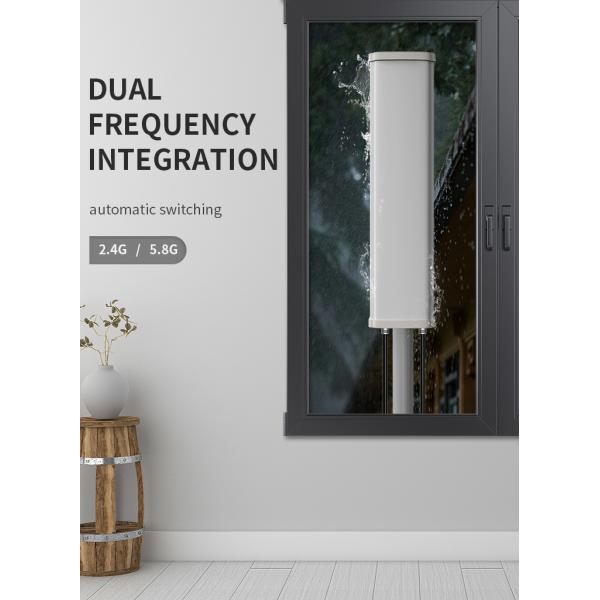 Базовая станция 4G LTE Антенна 2300 МГц для внешней панельной связи в цвете Грега