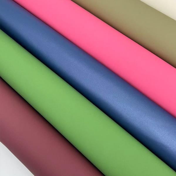 Super Stretchable PVC Synthetic Leather Fabric Plain Grained Dirt-Resistant Faux Leather for Furniture Sofa Chair Car Seat Bags