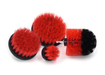 Electric Cleaning Power Brush Kit PP / Nylon Material For Bathroom Surfaces