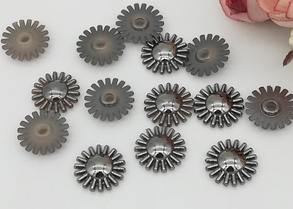 15mm SunFlower Design Acrylic Flatback Rhinestone Crystal Cabochons For Diy