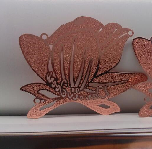 Золото металла розовое, медь брызгая оборудование низложения, бронза и медные покрытия ПВД