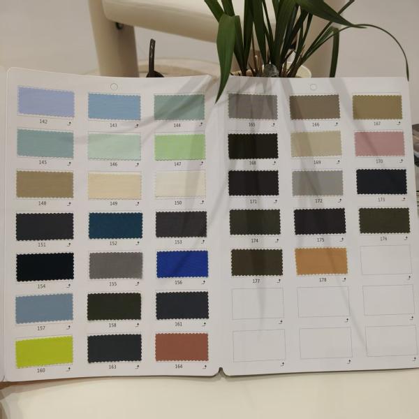 70D de nylon de estiramiento de cuatro lados 90% de nylon 10% de spandex 120GSM pantalones deportivos de ocio al aire libre