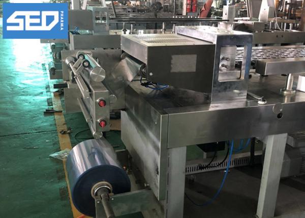 Tipo liso máquina de empacotamento da bolha da farmácia dos SS 304 da máquina de embalagem da bolha