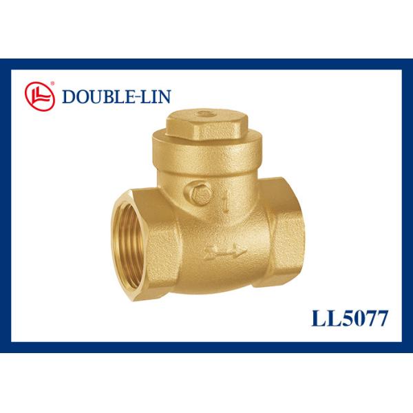 1/2  To  4  Brass Swing Check Valve With Rubber Sealing
