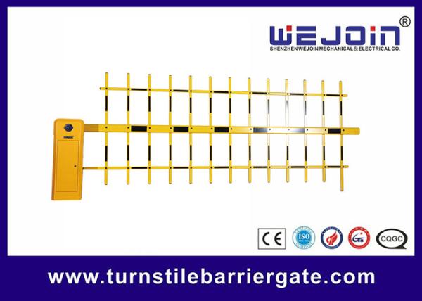 Barreira elétrica do crescimento do parque de estacionamento esperto completamente automática para a autoestrada, material da liga de alumínio
