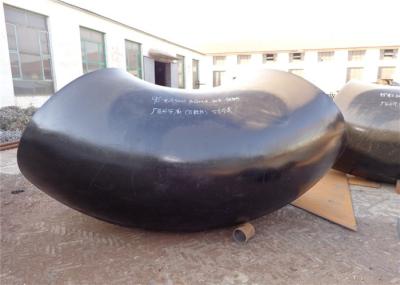 Cotovelo da tubulação de aço carbono de 60 encaixes de tubulação do aço do cotovelo do grau um preto de 6 polegadas pintado