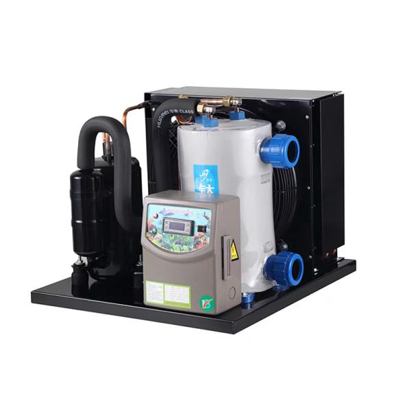 Aplicaciones acuícolas y función de descarga inversa Sistema de agua fría con extensiones técnicas