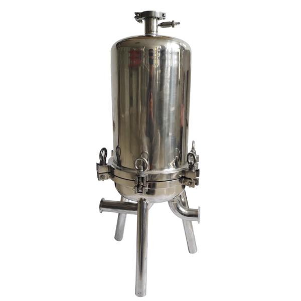 Ss304 Pre Coated Stainless Steel Backwash Filter High Precision