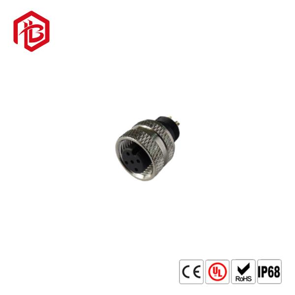 Кабельный соединитель штыря M12 электрической штепсельной вилки M8 M16 M15 водоустойчивый 2 3 4 5 6 для освещения СИД на открытом воздухе