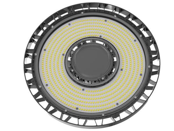 AC100~240V UFO LED High Bay Light Die Cast Aluminum IP65 LUMILEDS Light Source 50/60Hz