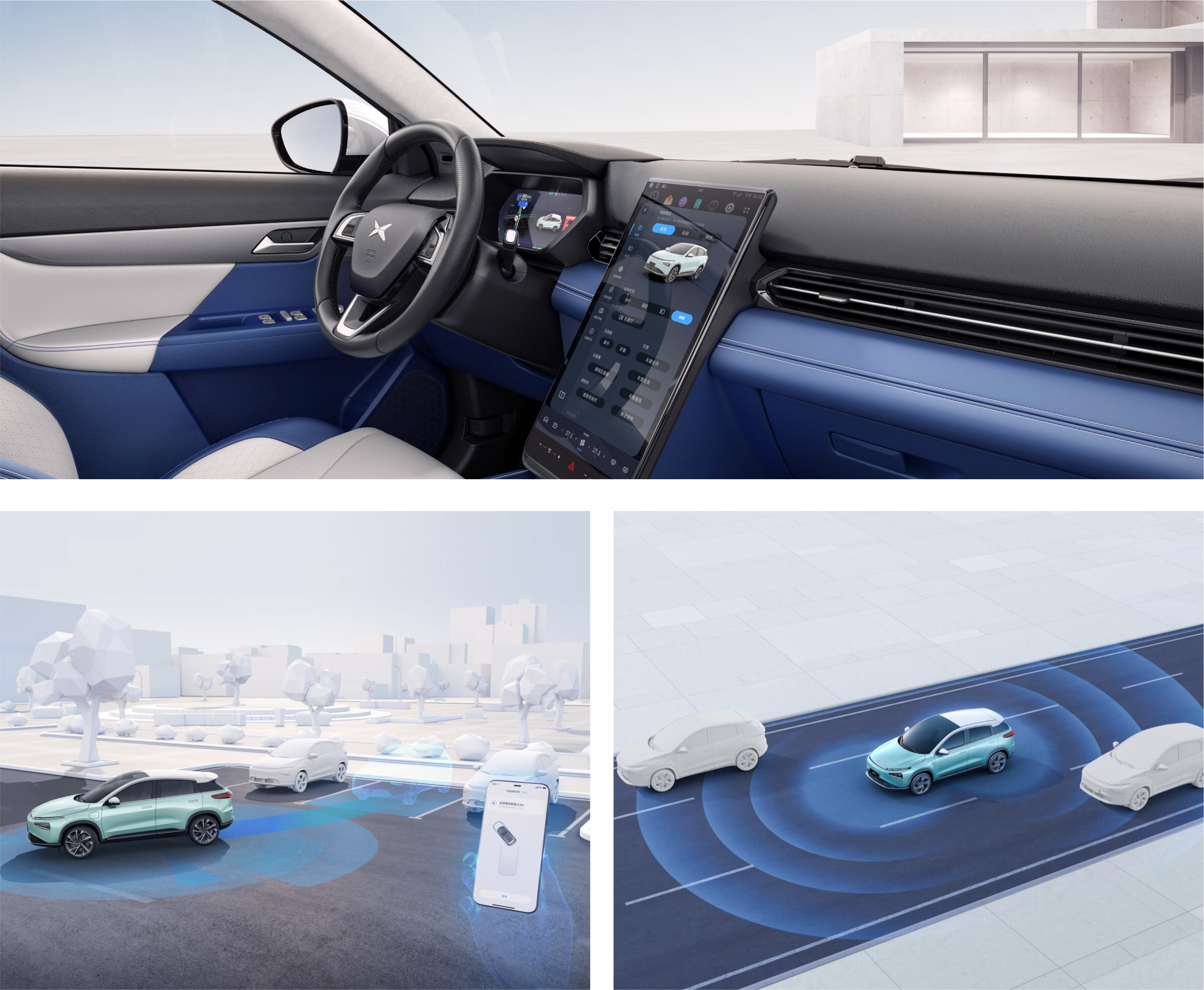 Высокоскоростной новый автомобиль Xiaopeng G3i SUV 4 Ev энергии дешево усаживает автомобиль 520 KM Китая электрический