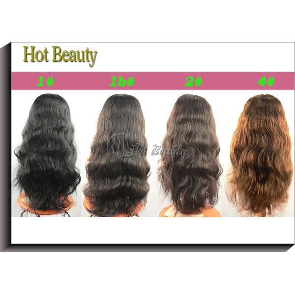 Remy Brazilian Human Hair Front Lace Wigs 1b# 2# 4# / Wavy Lace Front Wigs