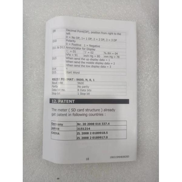 Original And New Lutron MHB-382SD Digital Electronic Humidity Temperature Barometer