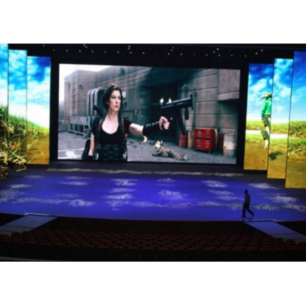 Indoor Front And Rear Access Easy Maintenance Full Color P4 LED Video Wall Screen
