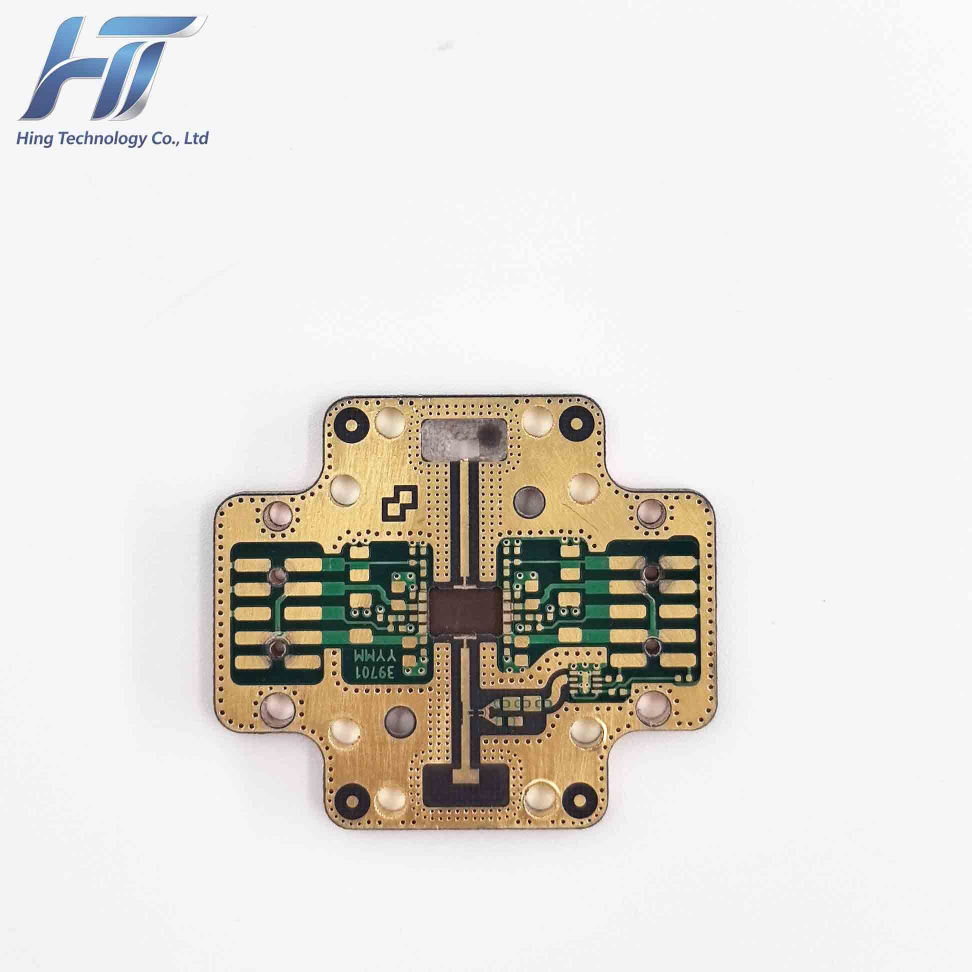 Low Loss High Frequency PTFE FR4 PCB Board For Vehicle Mounted Millimeter Wave Radar