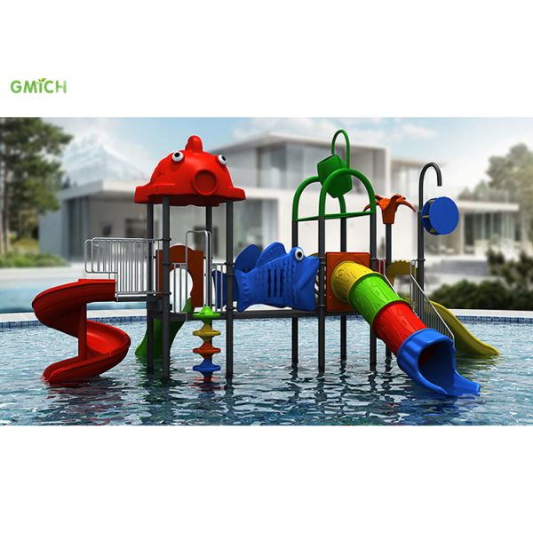 Environment Friendly Custom Water Slide Playground Equipment 930*655*450CM