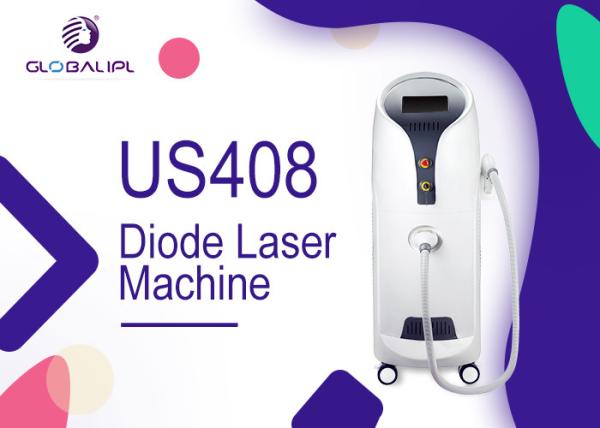 Vertical 808nm Diode Laser Hair Removal Beauty Machine For Hair Removal Large Spot Size