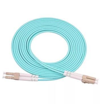 Duplex LC LC OM3 Patch Cord LSZH Jacket For Gigabit Ethernet