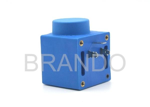 Cor de bronze pneumática do azul do corpo da bobina EVR 230V do solenóide do sistema de refrigeração de R134a