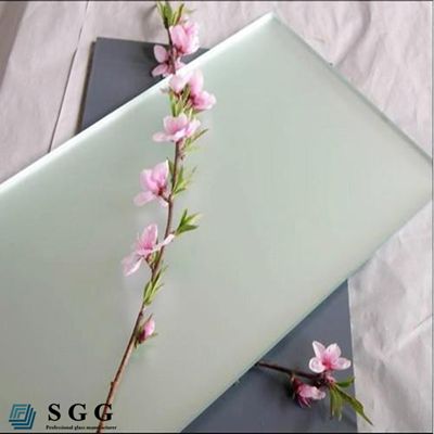 Sandblasting Acid Etched Glass