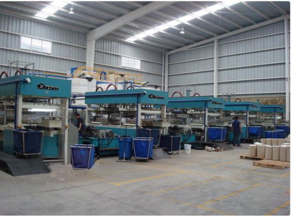 Cozinhe o equipamento 1500~15000Pcs/H do molde da polpa dos utensílios de mesa do Dishware da eletricidade