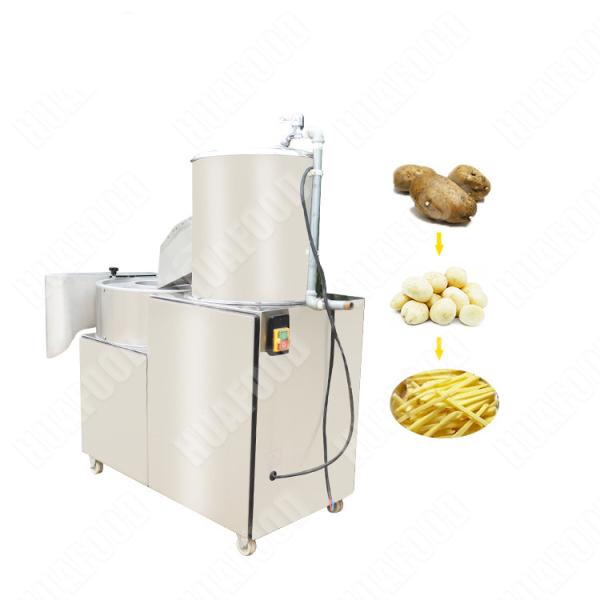 Machine Potato French Fries Cutting Machine Potato Peeling and Slicing Making Machine Peeling Potato in Egypt