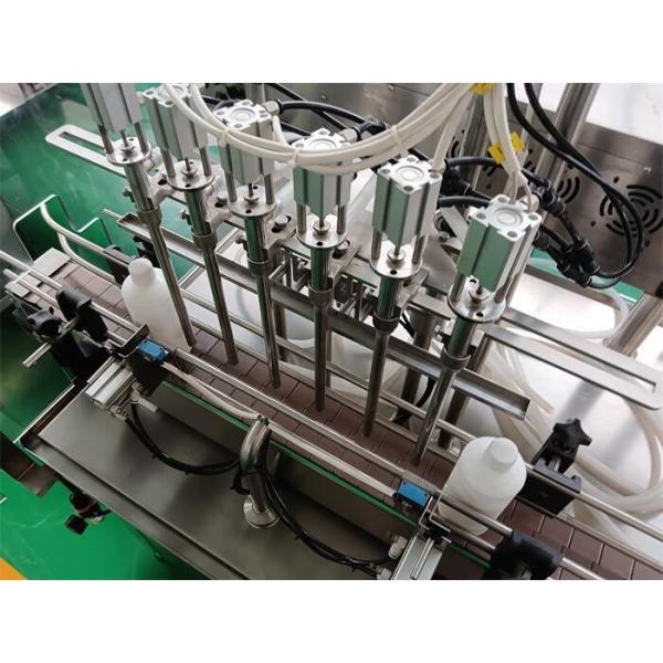 Máquina de enchimento de tampão limpa e estável com ar comprimido operado com flip/disc top