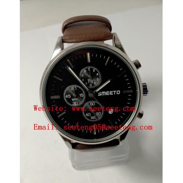 NEW!JAPAN MOVT QUARTZ WATCH STAINLESS STEEL BACK MEN WATCH WITH CAKENDAR