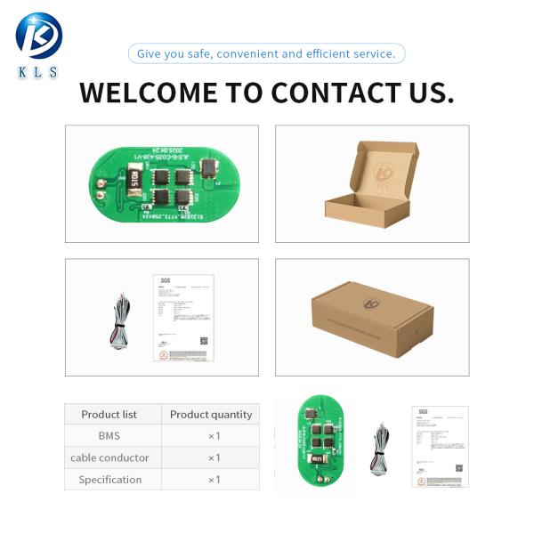 Custom 3S-24S Smart BMS for LiFePO4 Li-ion Batteries with Bluetooth
