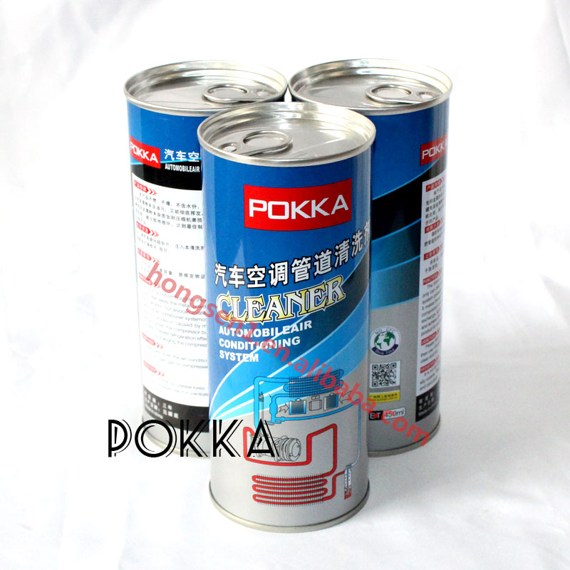 POKKA 450 ML Automobile Air Conditioning Car Cleaner AC Pipe Detergent Pipe Cleaner Quick-Drying Pipe Cleaning Agent