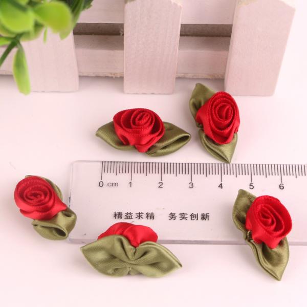 100% Polyester Small Mini Ribbon Bow for Customized Underwear Decoration Custom Sizes