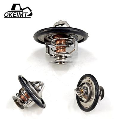 Termostato do motor das vendas diretas 6735-61-6471 de Fctory para o motor de KOMATSU 6D102-82° PC200-7