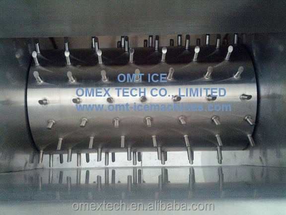 220 KG Capacity Other Compressor OMT Ice Crusher Machine for 20-50kg Ice Block Industrial Shavers