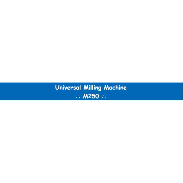 2.2kW Spindle Motor Power 3-Axis DRO Universal Rotary Head Milling Machine for Milling