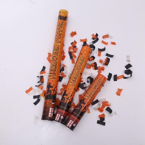 Blue Party Popper Confetti Cannon for Year Celebrations Biodegradable Custom Shapes