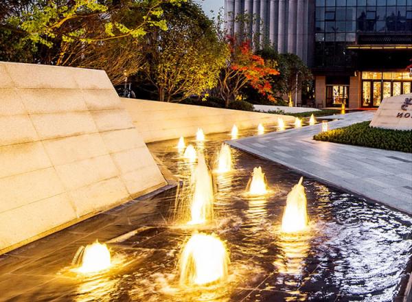 LED Fountain light underwater light fish pond light waterscape light waterproof spot light colorful landscape light