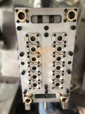 4Cr13 Stainless Steel PET Plastic Injection Preform Mould 12 Cavity
