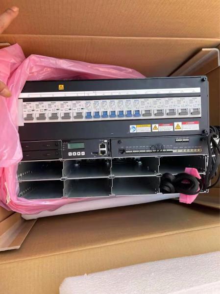 Huawei ETP48300-C6A1 encaixou a alimentação do interruptor de uma comunicação fonte 300à C.A. do sistema OLT a reto dedicado