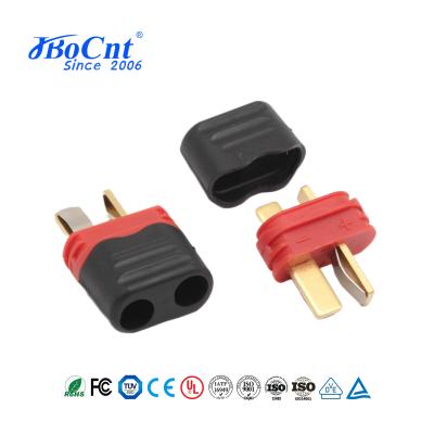 Red T-Deans Connector T-Plug For RC Lithium Polymer Battery ESC Helicopter