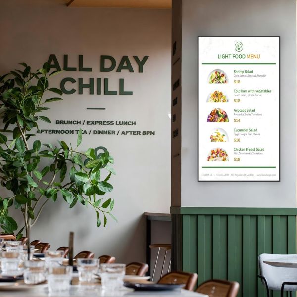 43 50 Inch LCD Digital Signage Display , Digital Menu Boards For Restaurants