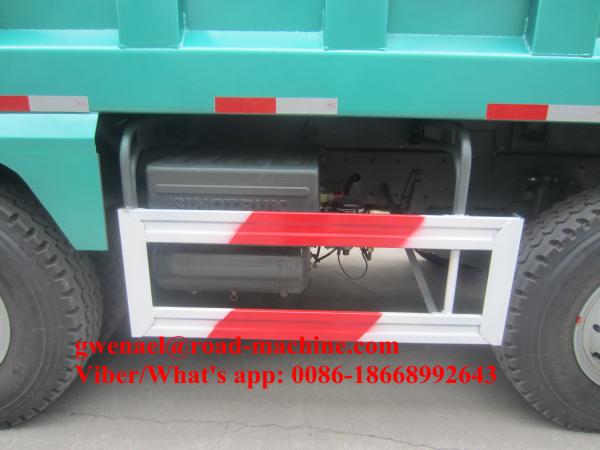 336/371HP Sinotruck Howo White/Red Colour Heavy Duty Dump Truck Tipper Truck Forconstruction site