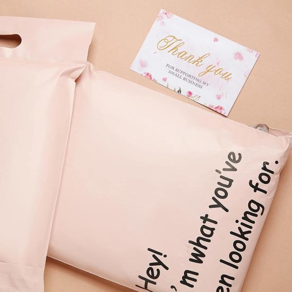 CTCX Shipping Bags for Clothing With Handle Wrap Envelope Plastic Bag With Handle Polymailer With Handle Mailing Bag