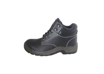 Work Environment  PU Sole Safety Shoes , Steel Toe Security Guard Shoes Anti Static