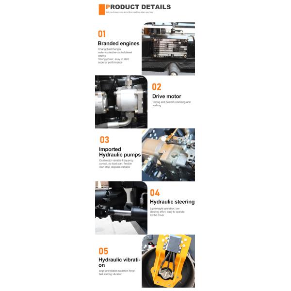 3000 кг мини-дорожный вибратор для ролика компактный 1 тонны 1,5 тонны вибратор с дистанционным управлением