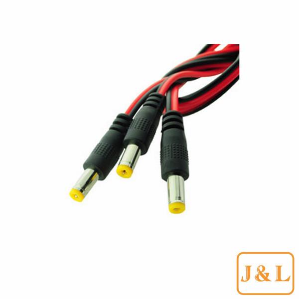 2.1 x 5.5mm CCTV Camera DC Power Plug Male Cable